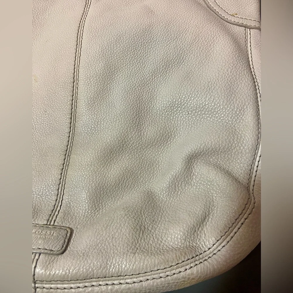 FOSSIL Leather Crossbody Satchel Bag - Picture 11 of 13